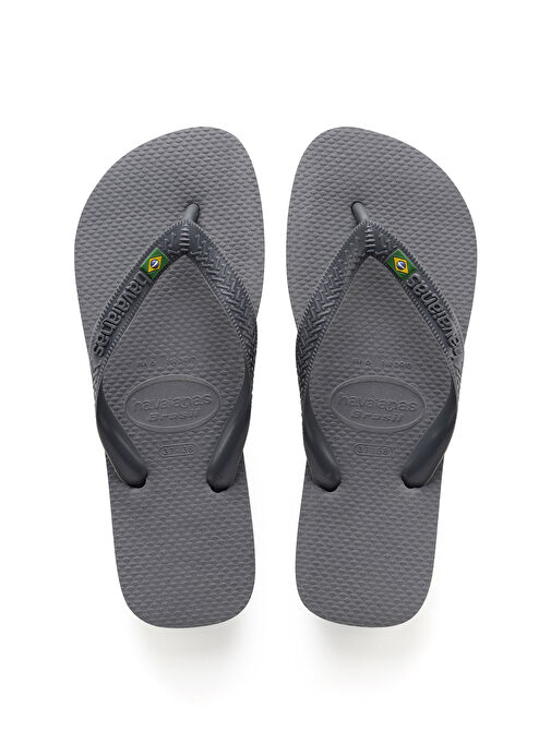 Havaianas Gri Erkek Plaj Terliği BRASIL STEEL - Görsel 2