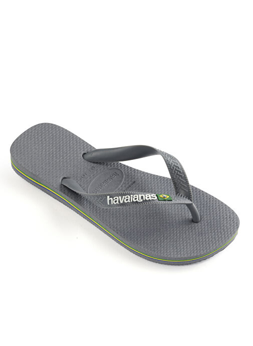 Havaianas Gri Erkek Plaj Terliği BRASIL STEEL - Görsel 3