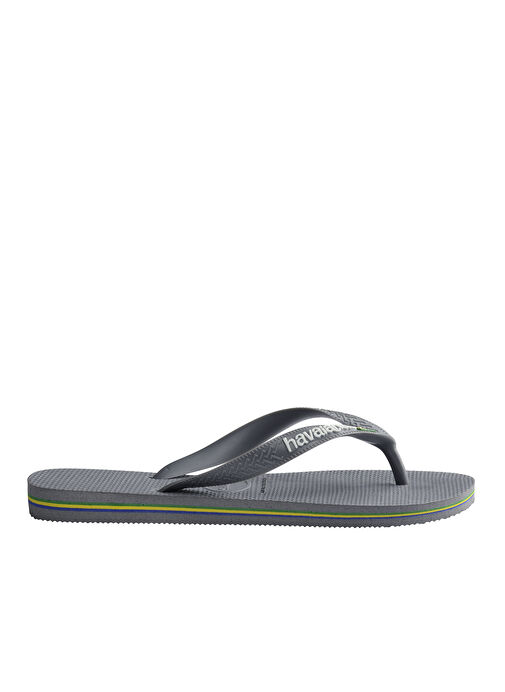 Havaianas Gri Erkek Plaj Terliği BRASIL STEEL - Görsel 4