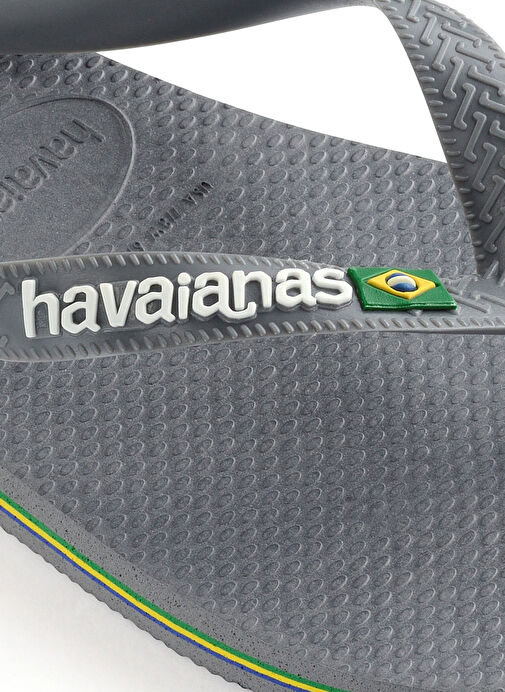 Havaianas Gri Erkek Plaj Terliği BRASIL STEEL - Görsel 6
