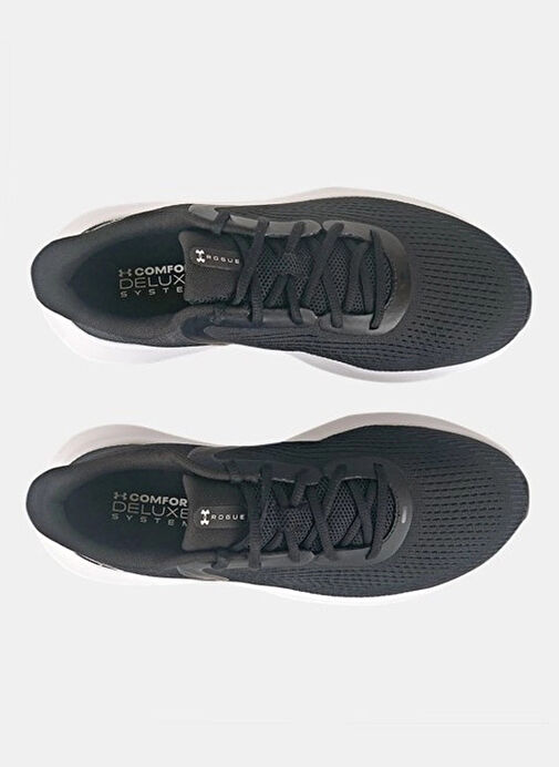 Under Armour 3028256-001 UA Charged Rogue 5 Siyah Erkek Koşu Ayakkabısı - Görsel 4