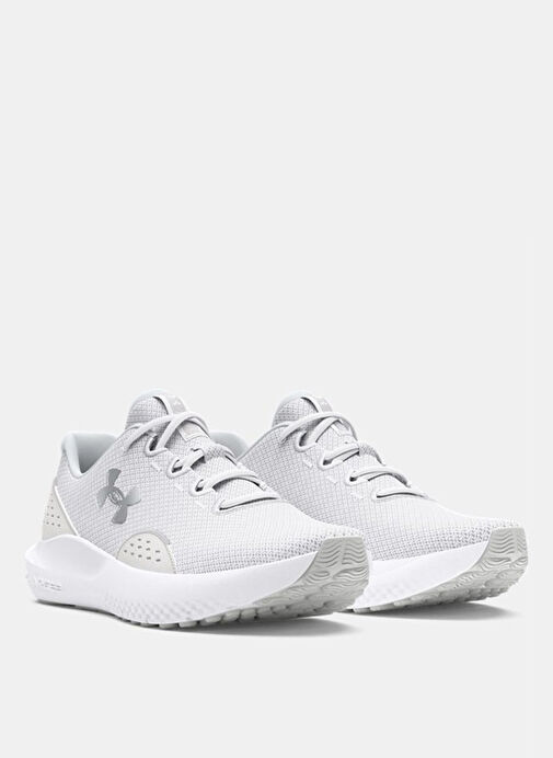 Under Armour 3027007-100 UA W Charged Surge 4 Beyaz Kadın Koşu Ayakkabısı - Görsel 4
