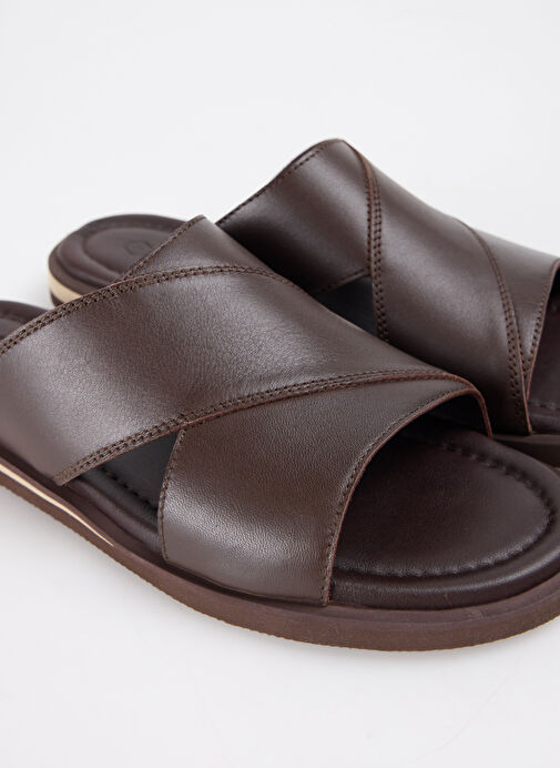 Hammer Jack Kahverengi Erkek Deri Terlik OSTUNİ TERLİK - Görsel 6