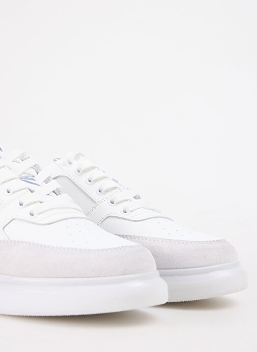 Hammer Jack Beyaz Erkek Deri Sneaker WAMA - Görsel 6