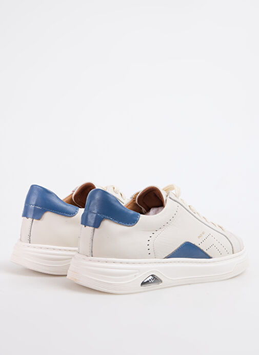 Hammer Jack Beyaz Erkek Deri Sneaker RIED - Görsel 4