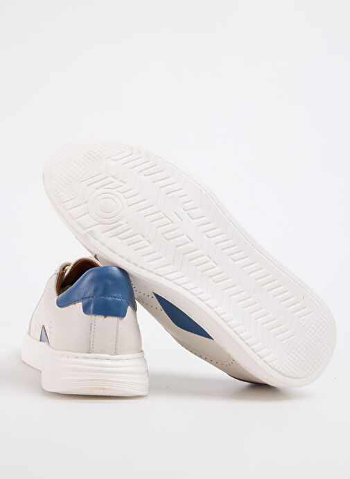 Hammer Jack Beyaz Erkek Deri Sneaker RIED - Görsel 5