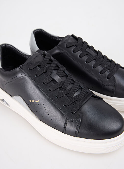 Hammer Jack Siyah Erkek Deri Sneaker RIED - Görsel 6