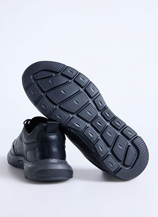 Hammer Jack Siyah Erkek Deri Sneaker LİZZ M AYAKKABI - Görsel 5