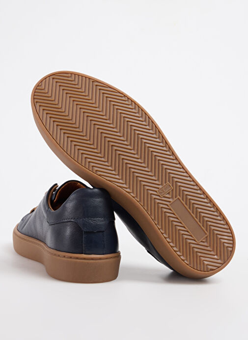 Hammer Jack Lacivert Erkek Deri Günlük Ayakkabı LAVERTE - Görsel 5