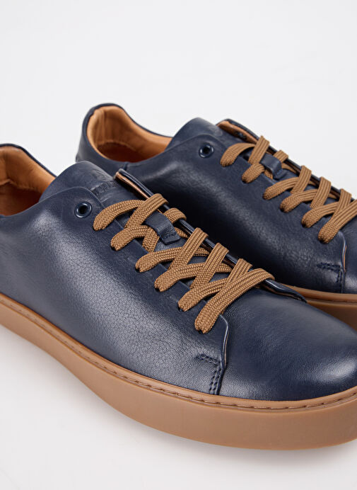 Hammer Jack Lacivert Erkek Deri Günlük Ayakkabı LAVERTE - Görsel 6