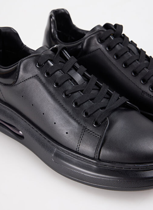 Hammer Jack Siyah Erkek Deri Sneaker MARSA - Görsel 6
