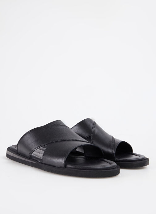 Hammer Jack Siyah Erkek Deri Terlik OSTUNİ TERLİK - Görsel 3