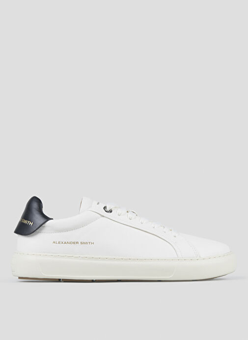 Alexander Smith Beyaz Erkek Deri Sneaker SOHO - Görsel 2