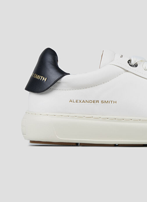Alexander Smith Beyaz Erkek Deri Sneaker SOHO - Görsel 5