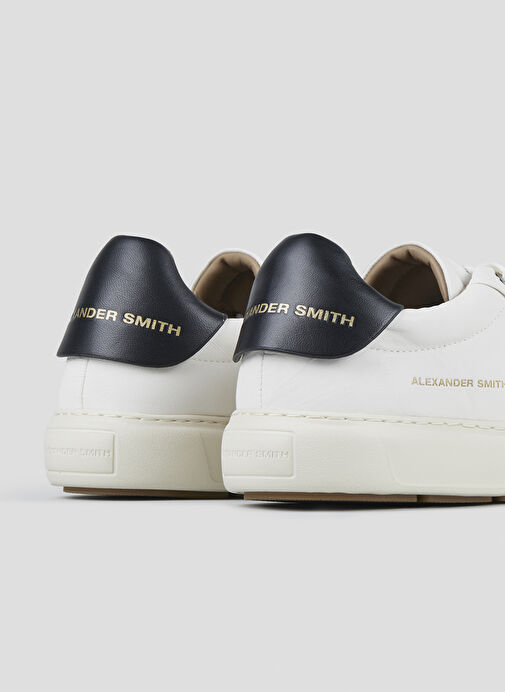 Alexander Smith Beyaz Erkek Deri Sneaker SOHO - Görsel 6
