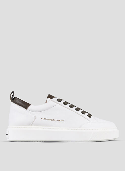 Alexander Smith Beyaz Erkek Deri Sneaker BOND - Görsel 2