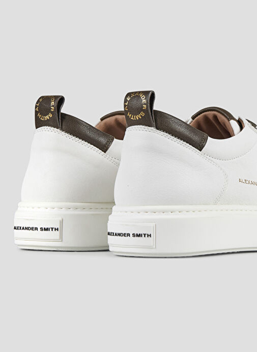Alexander Smith Beyaz Erkek Deri Sneaker BOND - Görsel 6