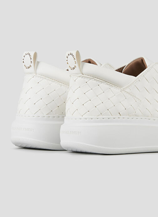 Alexander Smith Beyaz Erkek Deri Sneaker WEMBLEY - Görsel 6