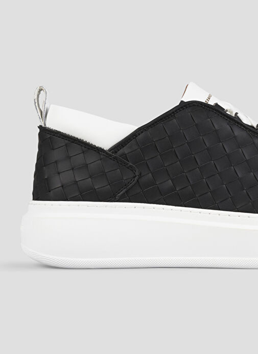 Alexander Smith Siyah Erkek Deri Sneaker WEMBLEY - Görsel 6