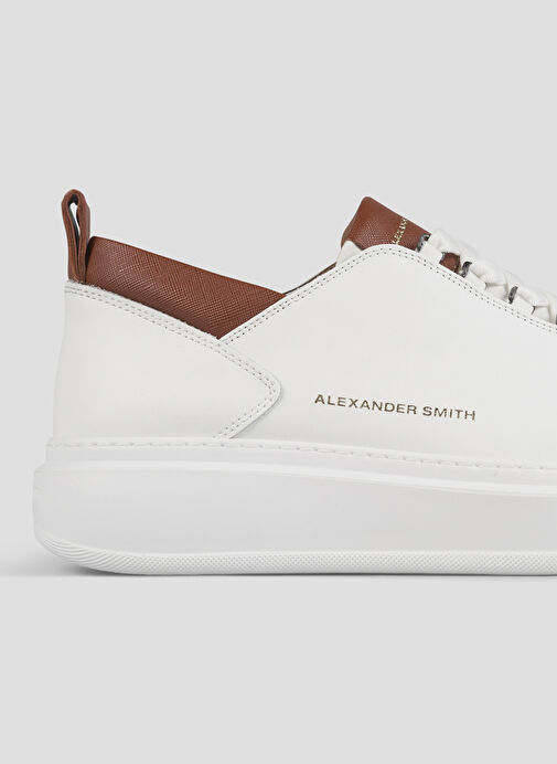 Alexander Smith Beyaz Erkek Deri Sneaker WEMBLEY - Görsel 6