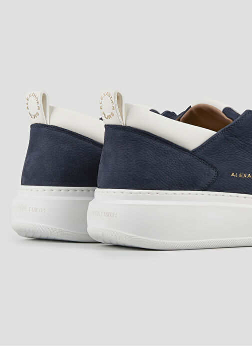 Alexander Smith Lacivert Erkek Deri Sneaker WEMBLEY - Görsel 6