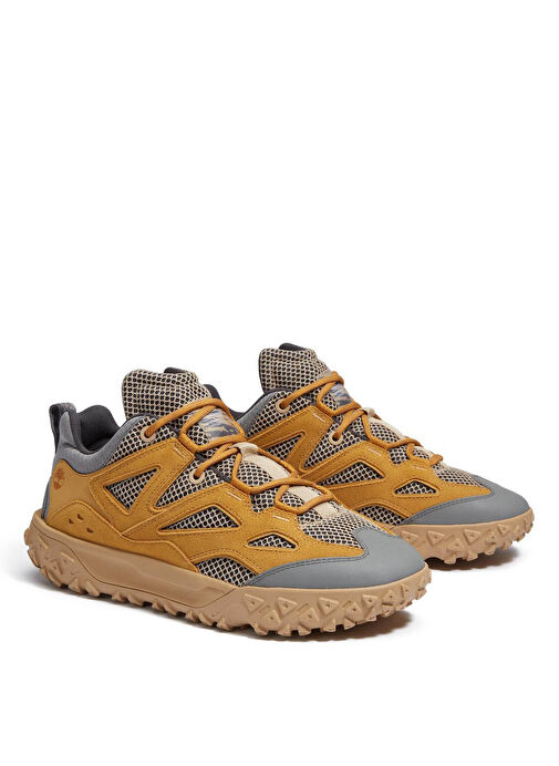 Timberland TB0A6DU2EDM1-GreenStride Motion 6 L Gri - Taba Deri Erkek Outdoor Ayakkabısı - Görsel 4