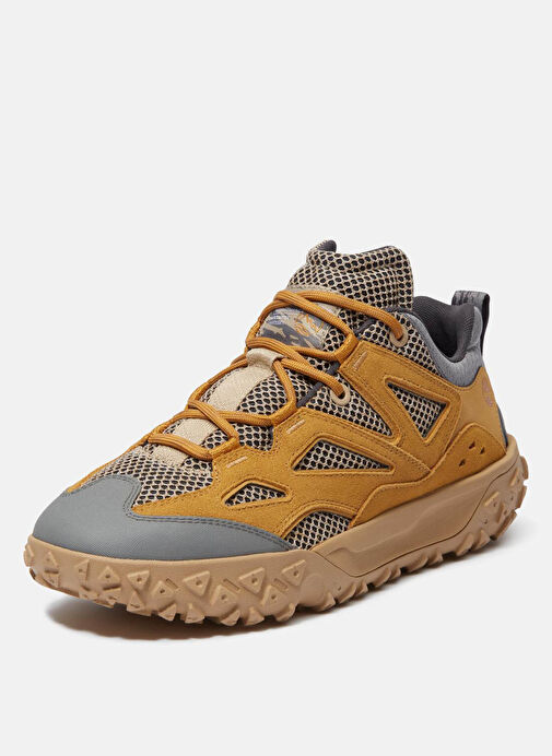 Timberland TB0A6DU2EDM1-GreenStride Motion 6 L Gri - Taba Deri Erkek Outdoor Ayakkabısı - Görsel 5