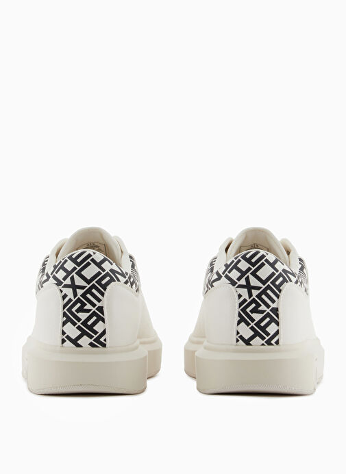 Armani Exchange Ekru Erkek Sneaker XUX123 - Görsel 6
