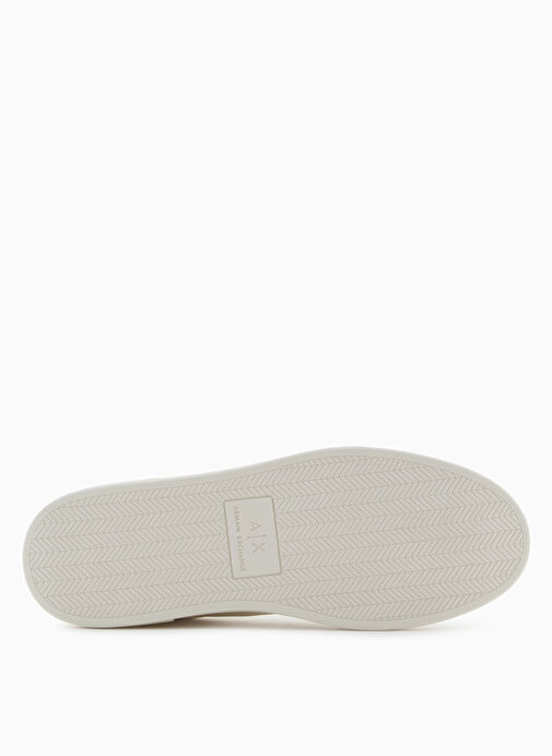 Armani Exchange Ekru Erkek Sneaker XUX252 - Görsel 7