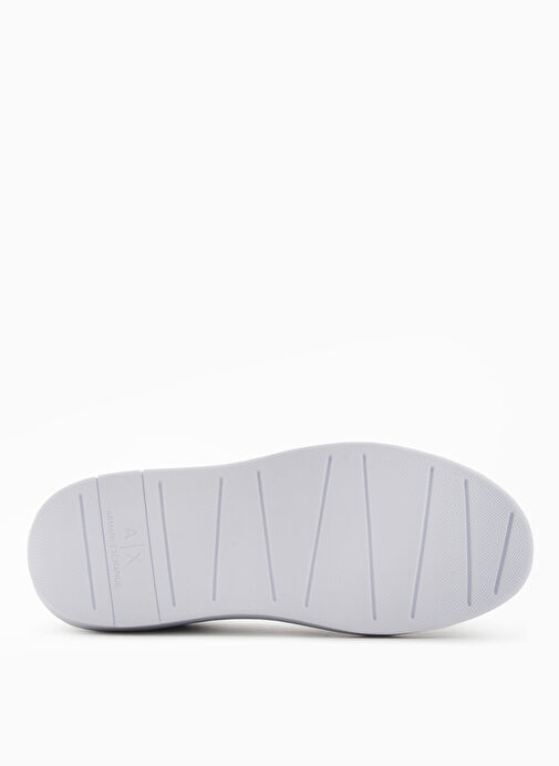 Armani Exchange Siyah Erkek Deri Sneaker XUX123 - Görsel 7