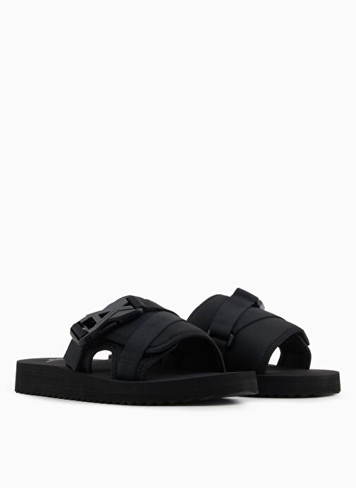 Armani Exchange Siyah Erkek Sandalet XUP016 - Görsel 3