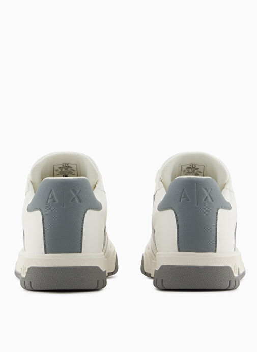 Armani Exchange Ekru Erkek Sneaker XUX257 - Görsel 5