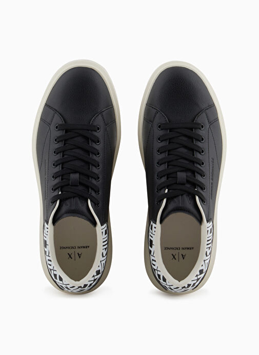 Armani Exchange Siyah Erkek Sneaker XUX123XV761-N814 - Görsel 4
