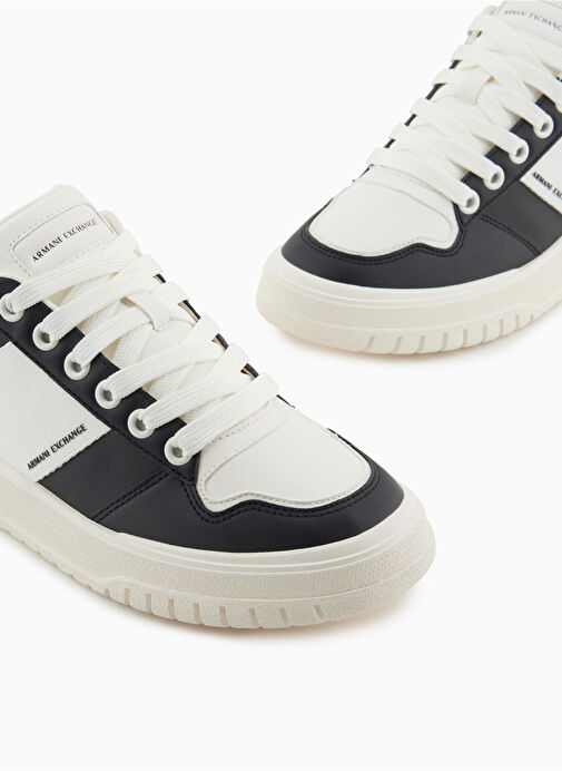 Armani Exchange Siyah Erkek Sneaker XUX257 - Görsel 5