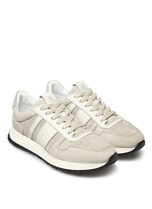 Fabi Ekru Erkek Deri Sneaker FU1331.D00TICHD5H66 - Görsel 3