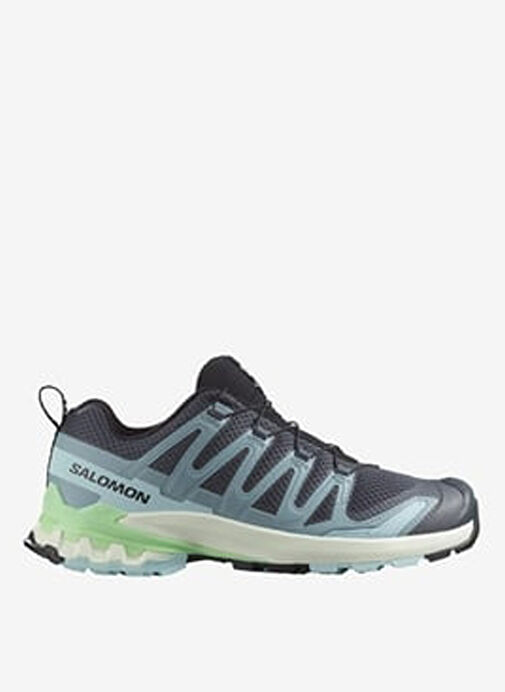 Salomon L47748000XA PRO 3D V9 W Mavi - Siyah Kadın Koşu Ayakkabısı - Görsel 2
