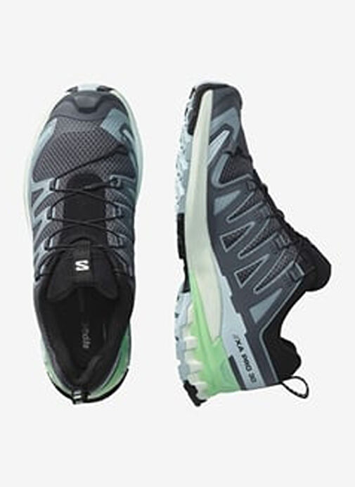 Salomon L47748000XA PRO 3D V9 W Mavi - Siyah Kadın Koşu Ayakkabısı - Görsel 3