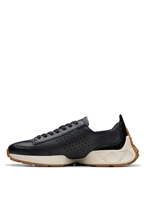 Clarks Siyah Kadın Deri Sneaker 26178905 - Görsel 3