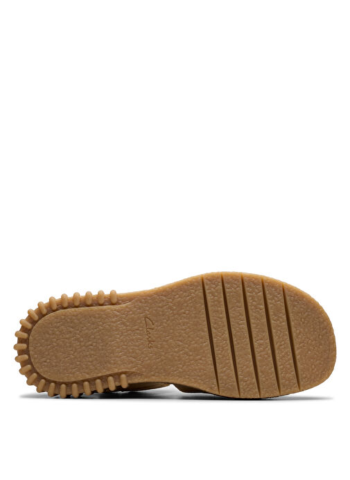 Clarks Ekru Kadın Deri Sandalet 26181202 - Görsel 8