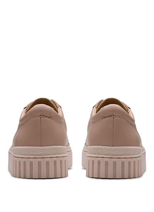 Clarks Pembe Kadın Deri Sneaker 26181209 - Görsel 7