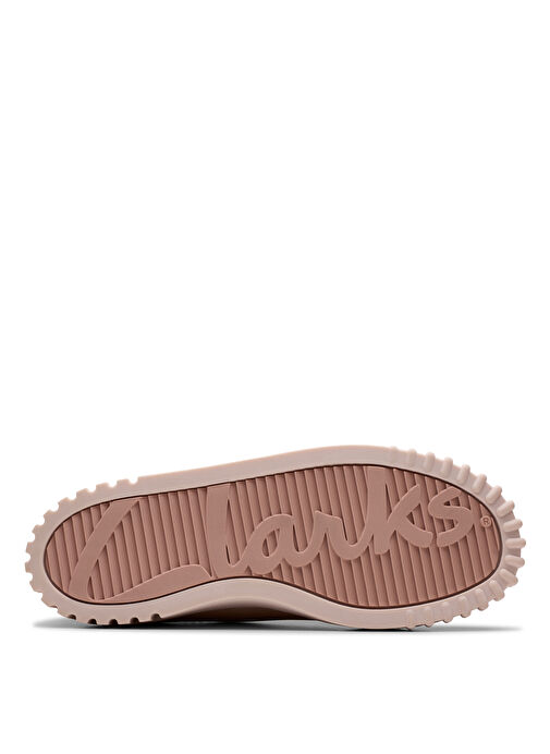 Clarks Pembe Kadın Deri Sneaker 26181209 - Görsel 8