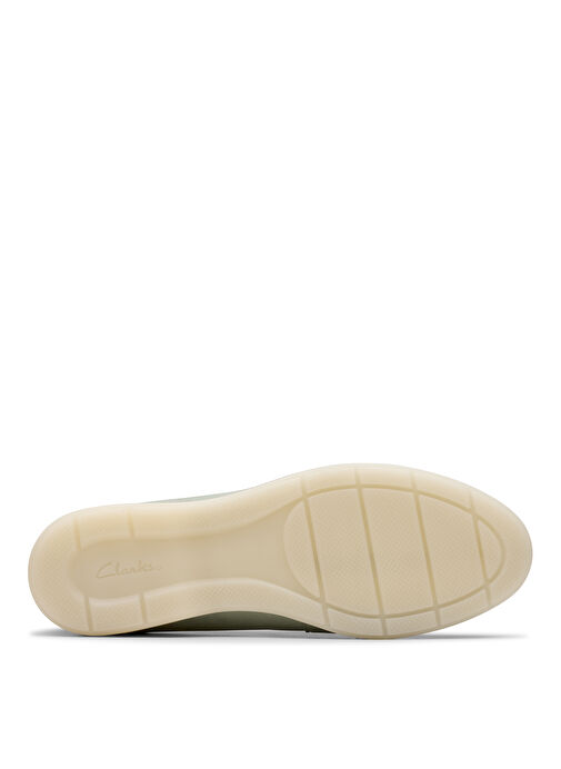 Clarks Yeşil Kadın Deri Loafer 26181451 - Görsel 8
