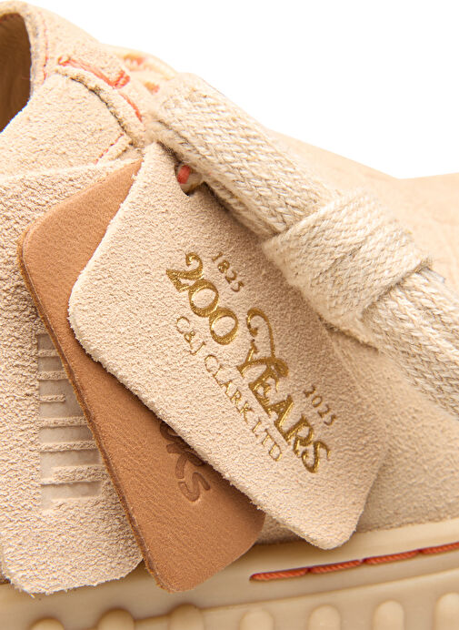 Clarks Ekru Kadın Süet Düz Ayakkabı 26181191 - Görsel 8