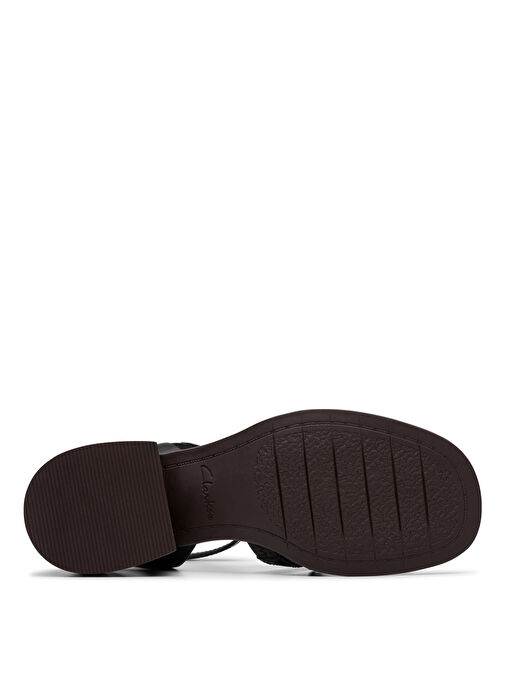 Clarks Siyah Kadın Deri Topuklu Ayakkabı 26181243 - Görsel 8