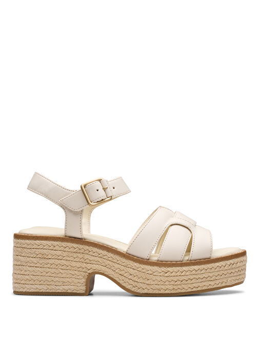 Clarks Ekru Kadın Deri Topuklu Ayakkabı 26181249 - Görsel 2