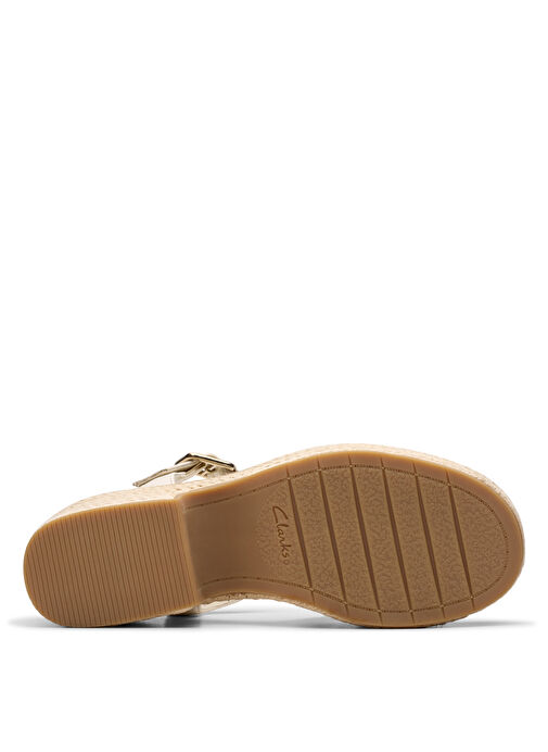 Clarks Ekru Kadın Deri Topuklu Ayakkabı 26181249 - Görsel 8