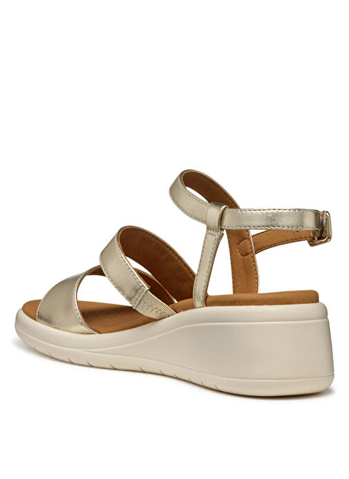 Geox Altın Kadın Sandalet D550EF - Görsel 5