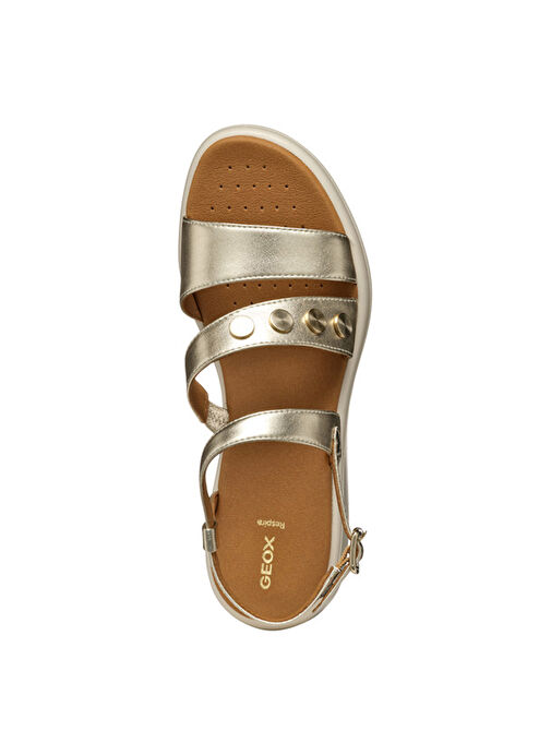 Geox Altın Kadın Sandalet D550EF - Görsel 6