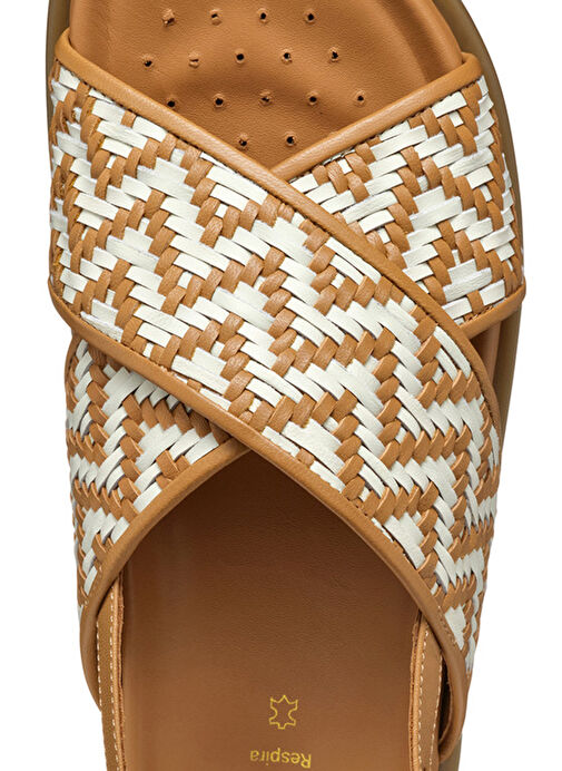 Geox Taba Kadın Deri Sandalet D55YWE - Görsel 9