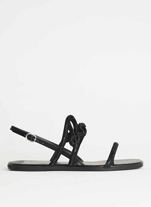 KARL LAGERFELD Siyah Kadın Sandalet KL87425 - Görsel 2
